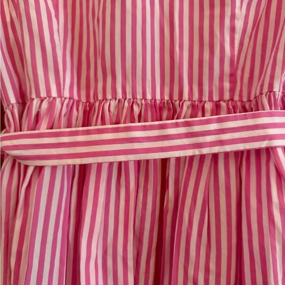 Pretty in Pink Striped Kids Dress - Picture 9 of 11
